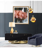 Aurelia | Scandinavian Gold Glass Pendant Light, Smoke Gray | Veisp