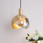 Aurelia | Scandinavian Gold Glass Pendant Light, Smoke Gray | Veisp