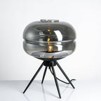 LumiJar Glass LED Table Lamp With Warm Ambient Glow | Veisp