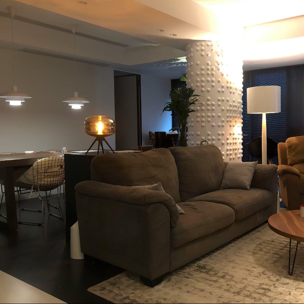 LumiJar Glass LED Table Lamp With Warm Ambient Glow | Veisp