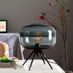 LumiJar Glass LED Table Lamp With Warm Ambient Glow | Veisp