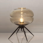 LumiJar Glass LED Table Lamp With Warm Ambient Glow | Veisp