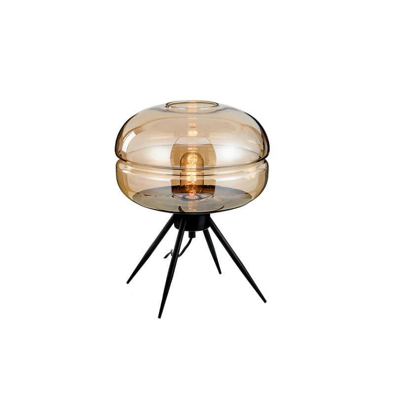 LumiJar Glass LED Table Lamp With Warm Ambient Glow | Veisp