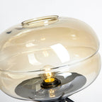 LumiJar Glass LED Table Lamp With Warm Ambient Glow | Veisp