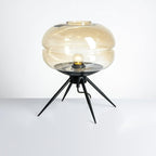 LumiJar Glass LED Table Lamp With Warm Ambient Glow | Veisp