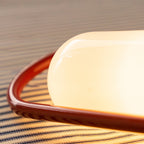 LumoKero | Compact Portable Table Lamp With Glass Shade | Veisp