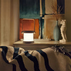 LumiHarbor Honeycomb Portable Table Lamp With Cozy Glow | Veisp