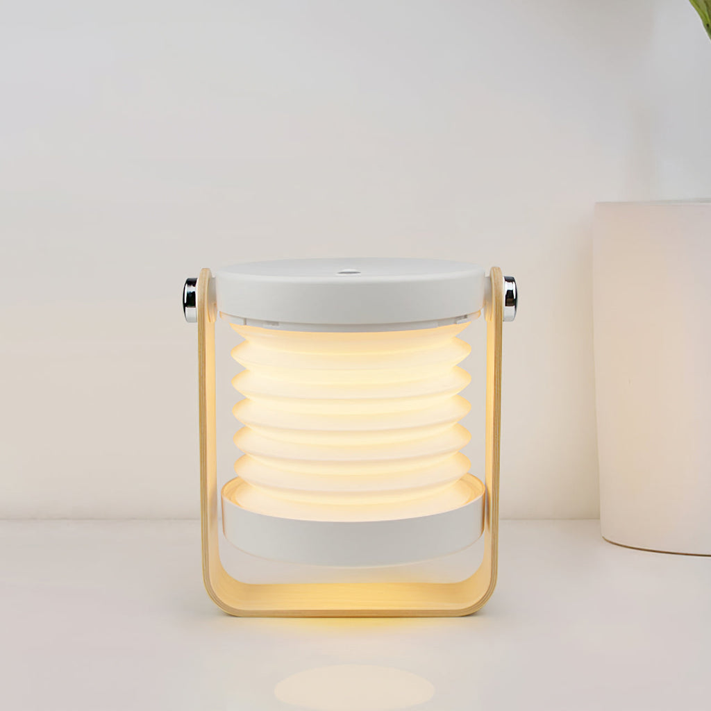 LumiHarbor Honeycomb Portable Table Lamp With Cozy Glow | Veisp
