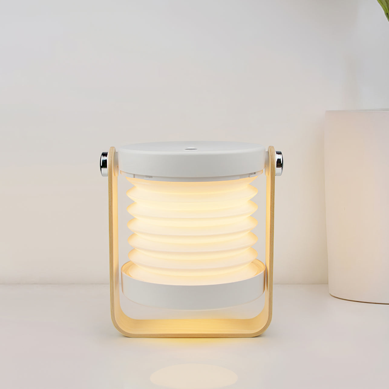 LumiHarbor Honeycomb Portable Table Lamp With Cozy Glow | Veisp