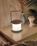 LumiHarbor Honeycomb Portable Table Lamp With Cozy Glow | Veisp