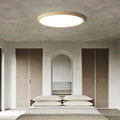 ArborGlow LED Ceiling Light With Soft Ambient Glow And Warm Wood Tones