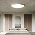 ArborGlow LED Ceiling Light With Soft Ambient Glow And Warm Wood Tones