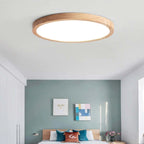 ArborGlow LED Ceiling Light With Soft Ambient Glow And Warm Wood Tones