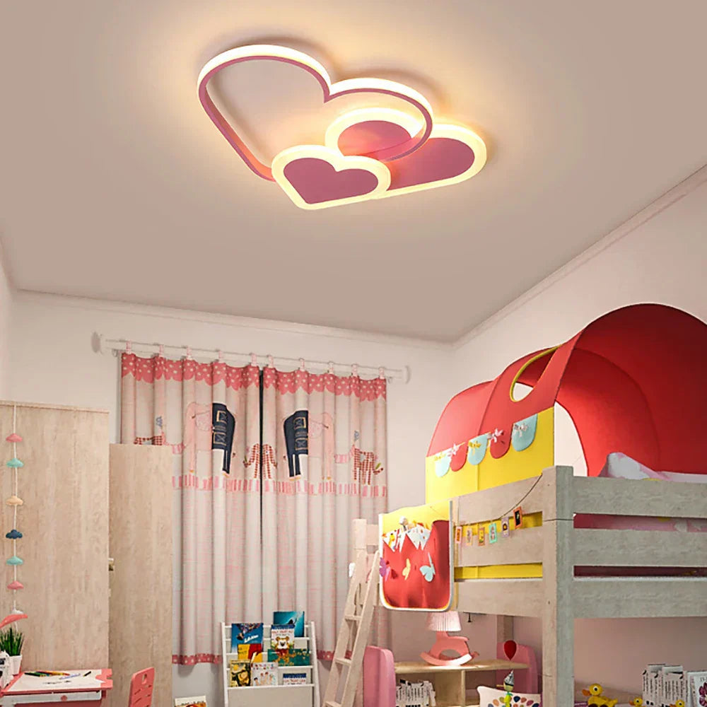 SproutSkies Aurora Kids Ceiling Light With Colorful Playroom Glow