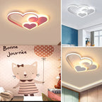 SproutSkies Aurora Kids Ceiling Light With Colorful Playroom Glow