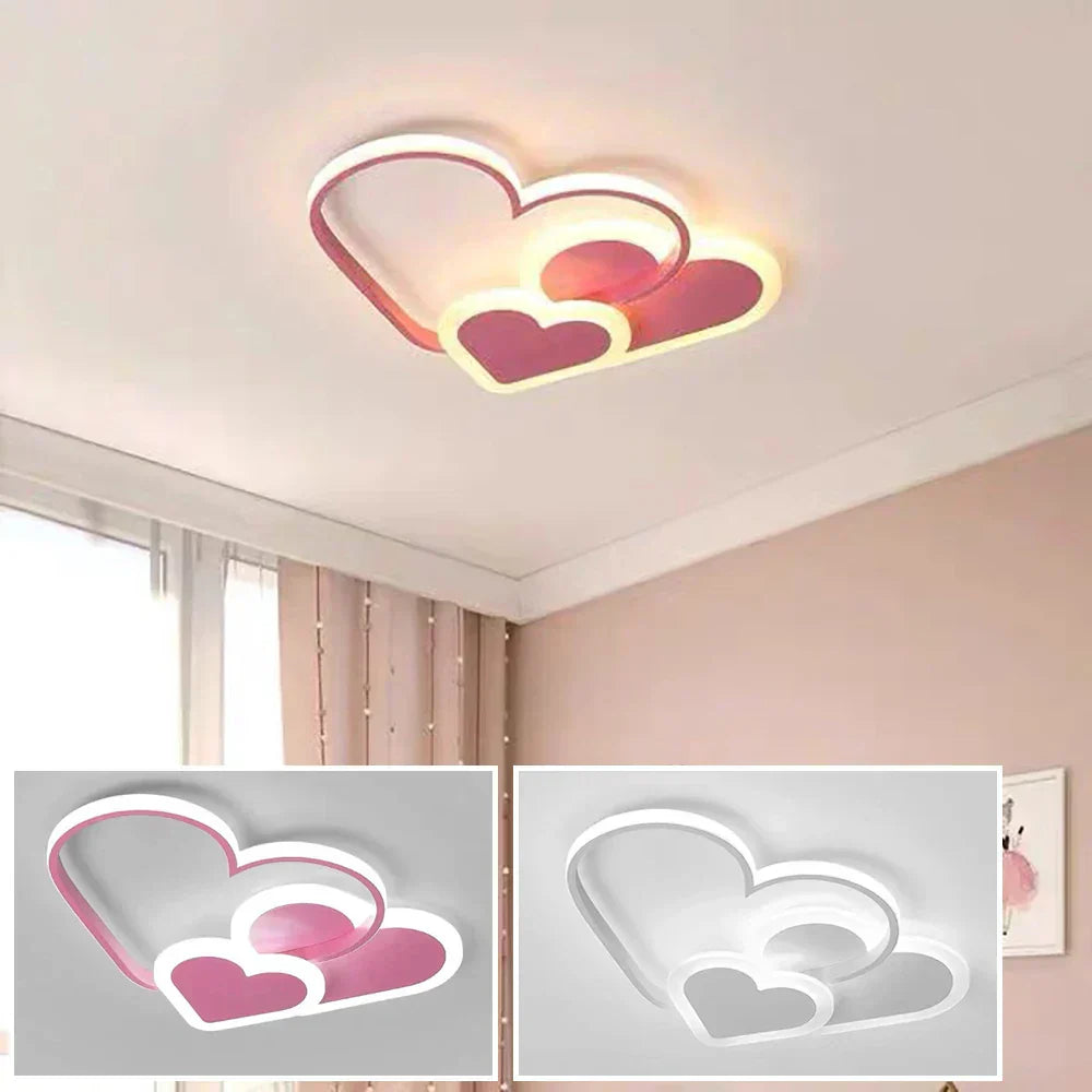 SproutSkies Aurora Kids Ceiling Light With Colorful Playroom Glow