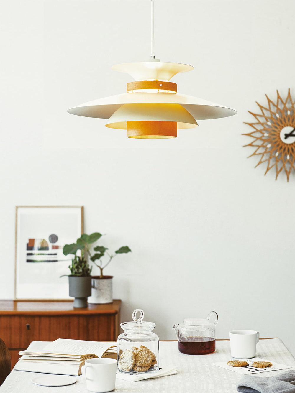 Aurelis Suspended Pendant Lamp With Warm Ambient Glow | Veisp