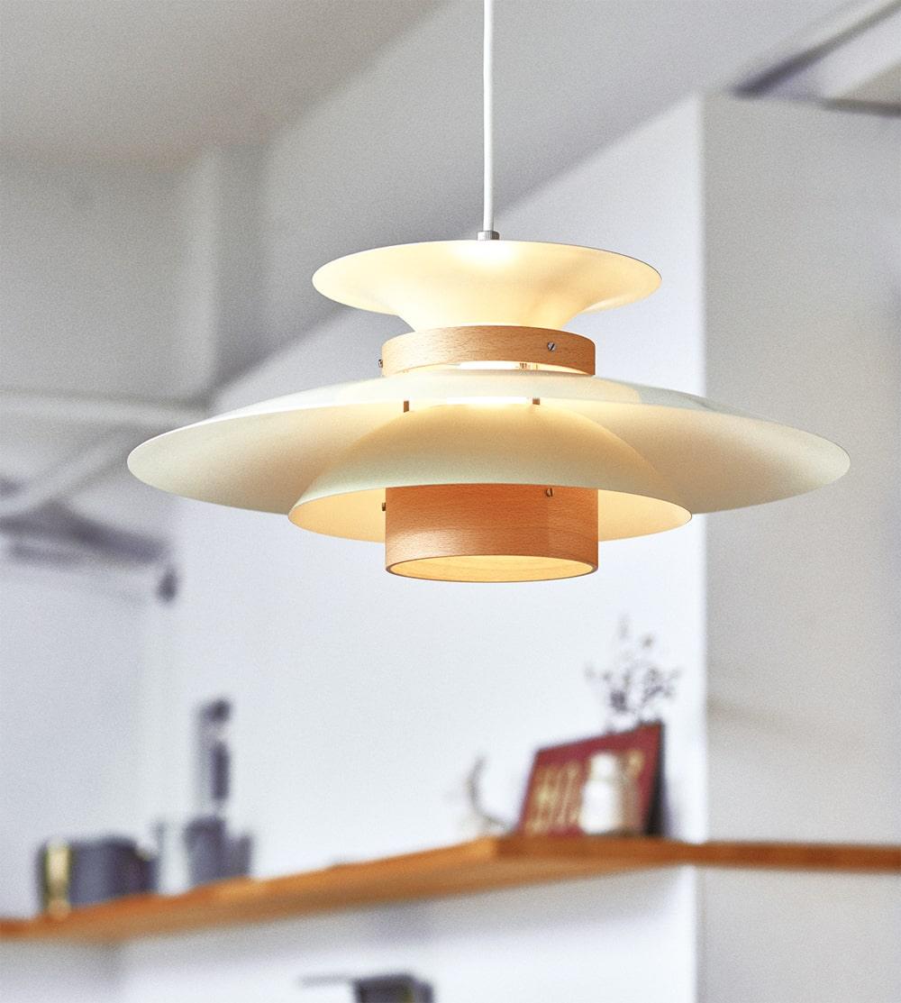 Aurelis Suspended Pendant Lamp With Warm Ambient Glow | Veisp