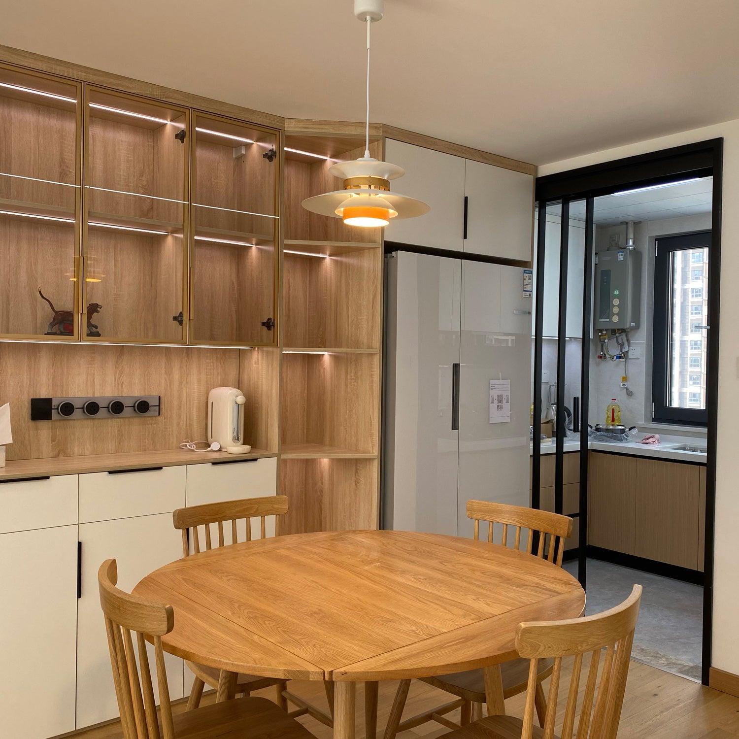 Aurelis Suspended Pendant Lamp With Warm Ambient Glow | Veisp