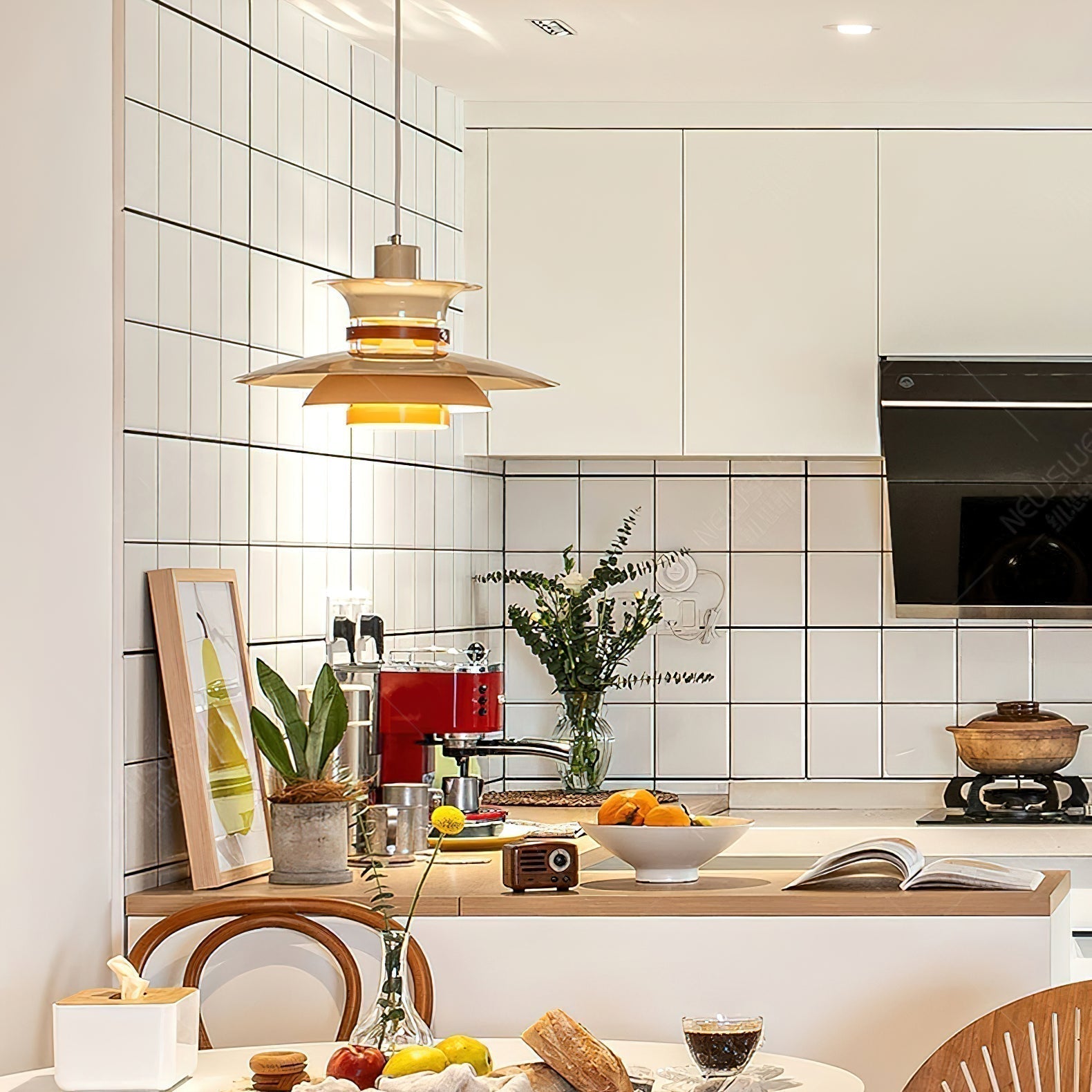 Aurelis Suspended Pendant Lamp With Warm Ambient Glow | Veisp