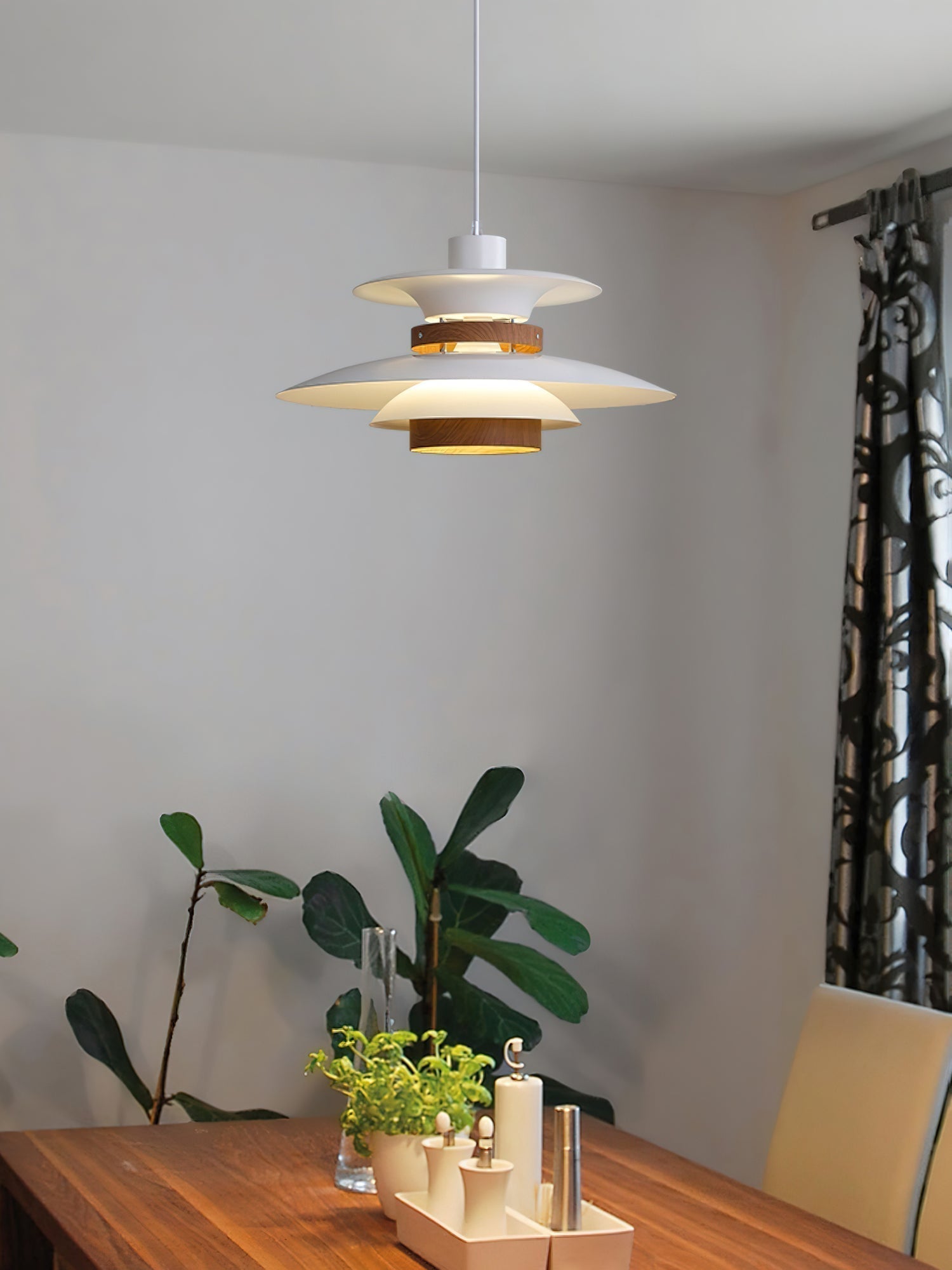 Aurelis Suspended Pendant Lamp With Warm Ambient Glow | Veisp