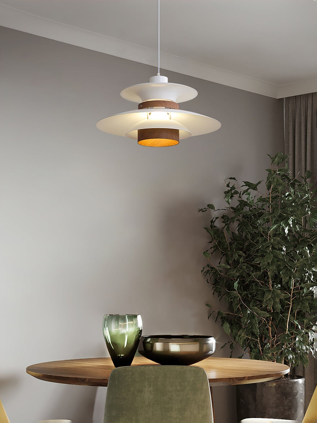 Aurelis Suspended Pendant Lamp With Warm Ambient Glow | Veisp