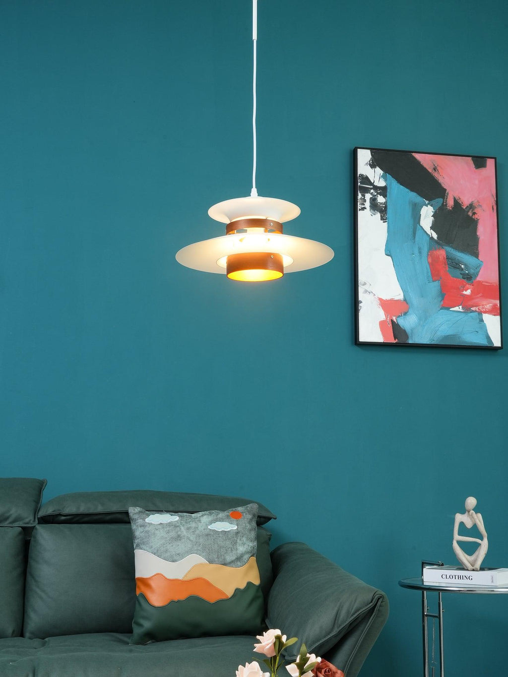Aurelis Suspended Pendant Lamp With Warm Ambient Glow | Veisp
