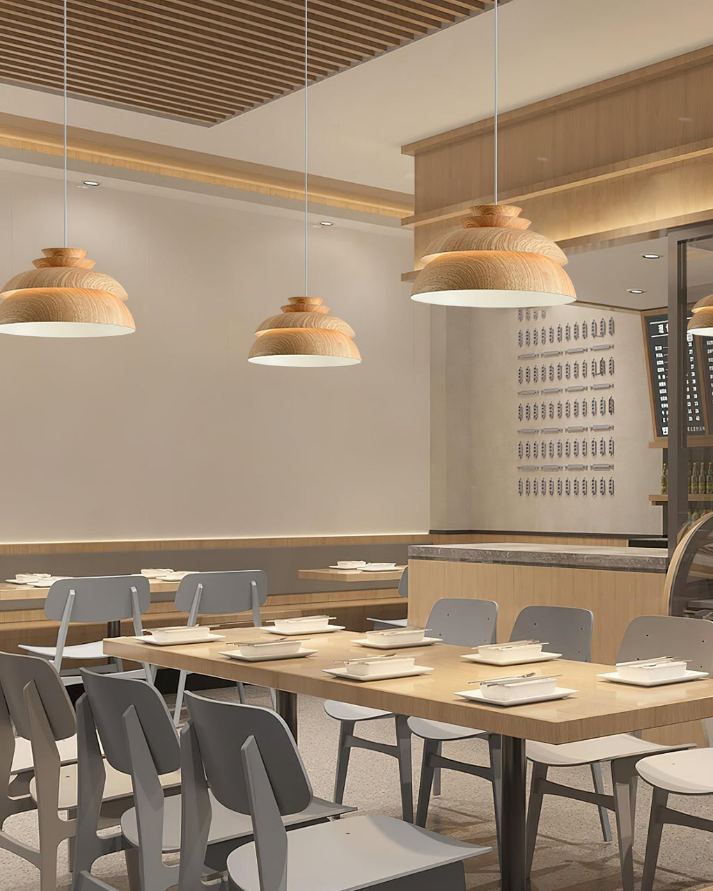 Kirrea Hanging Pendant Light With Natural Ambient Glow | Veisp