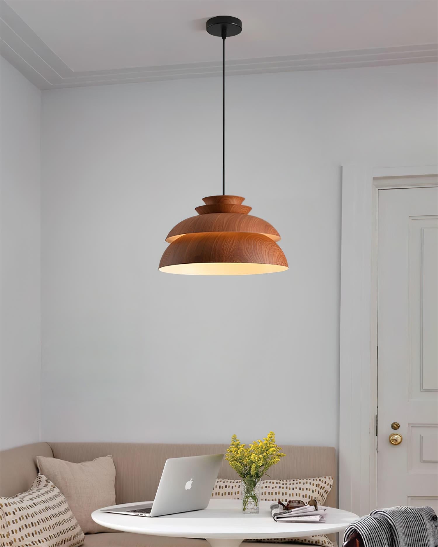 Kirrea Hanging Pendant Light With Natural Ambient Glow | Veisp