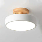 Aurelian Wood LED Ceiling Light Dimmable Minimalist Design