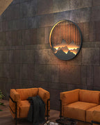 Aldercrest Mountain-Inspired Outdoor Wall Light in Gray | Veisp