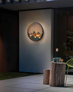 Aldercrest Mountain-Inspired Outdoor Wall Light in Gray | Veisp