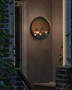 Aldercrest Mountain-Inspired Outdoor Wall Light in Gray | Veisp