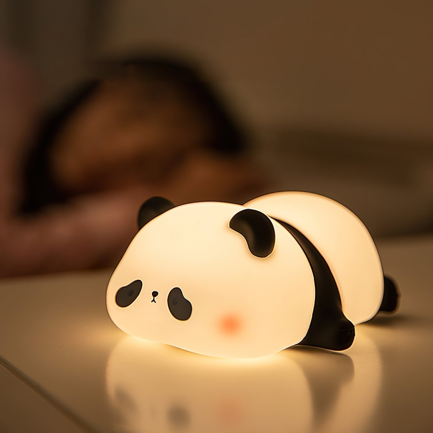 Solari Panda Table Lamp With Soft Warm Glow for Reading | Veisp
