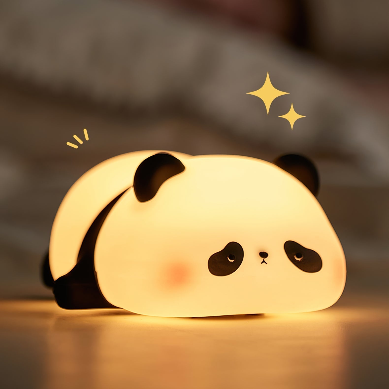 Solari Panda Table Lamp With Soft Warm Glow for Reading | Veisp