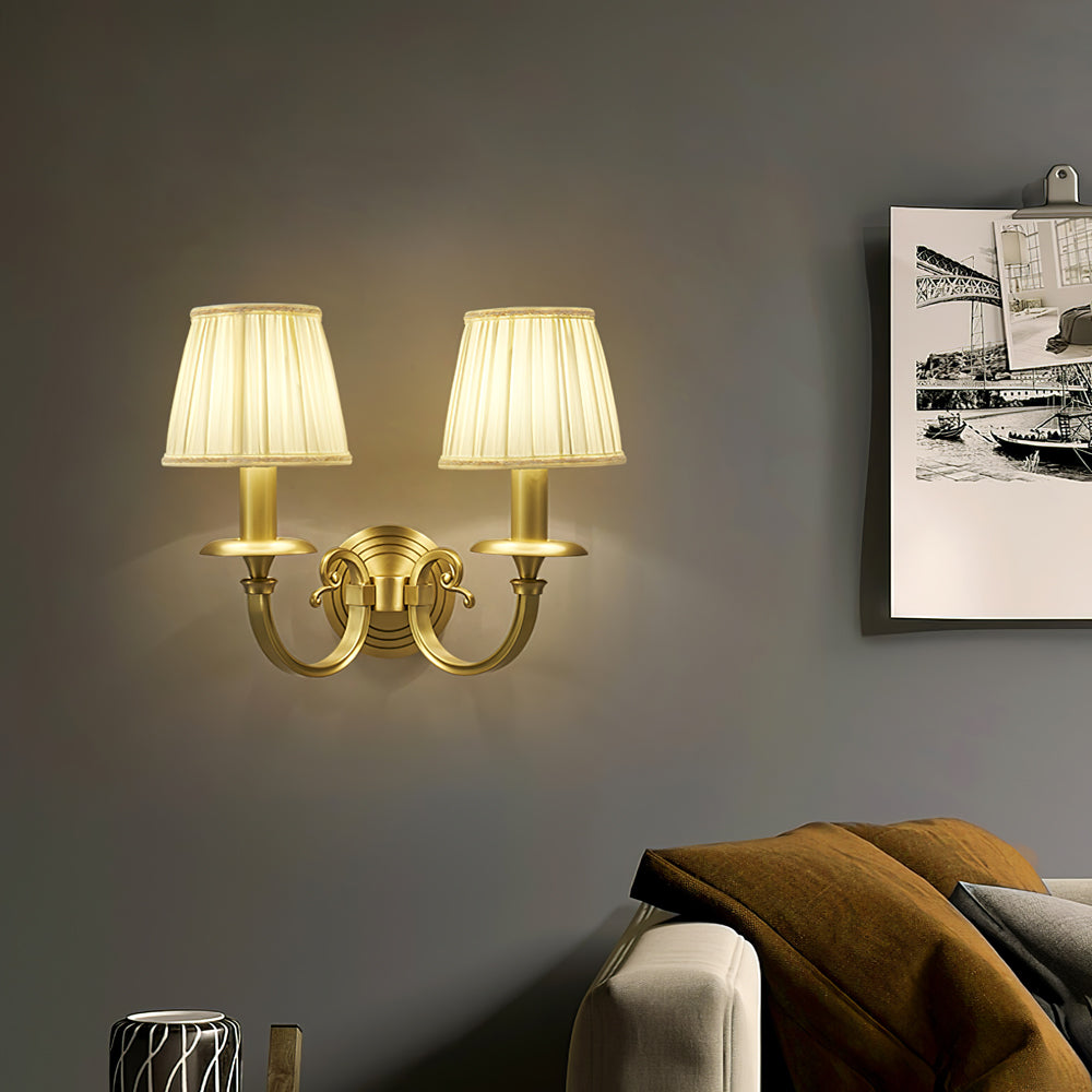 Aureline | Elegant Gold Wall Sconce for Regal Interiors | Veisp