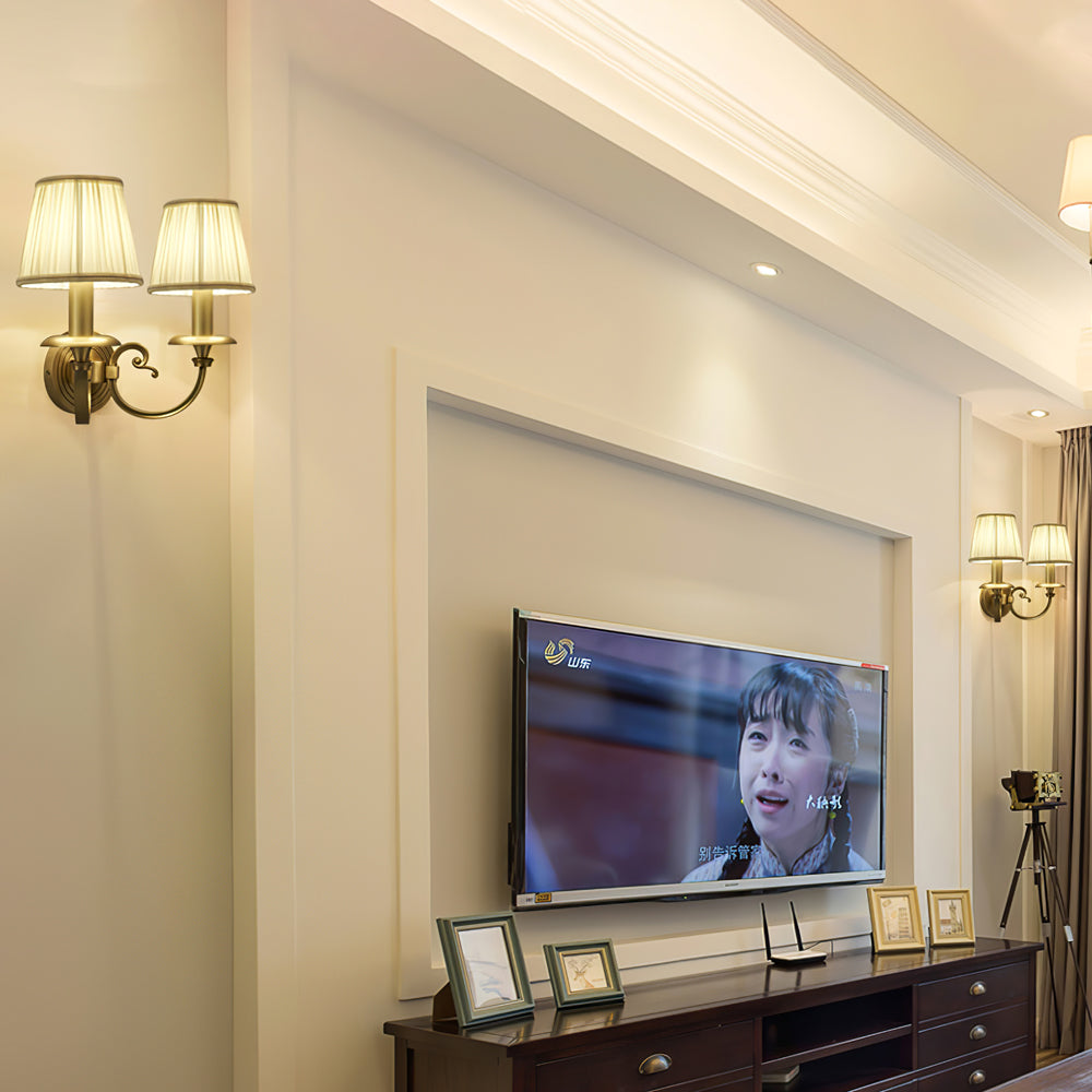 Aureline | Elegant Gold Wall Sconce for Regal Interiors | Veisp