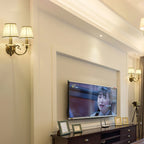 Aureline | Elegant Gold Wall Sconce for Regal Interiors | Veisp