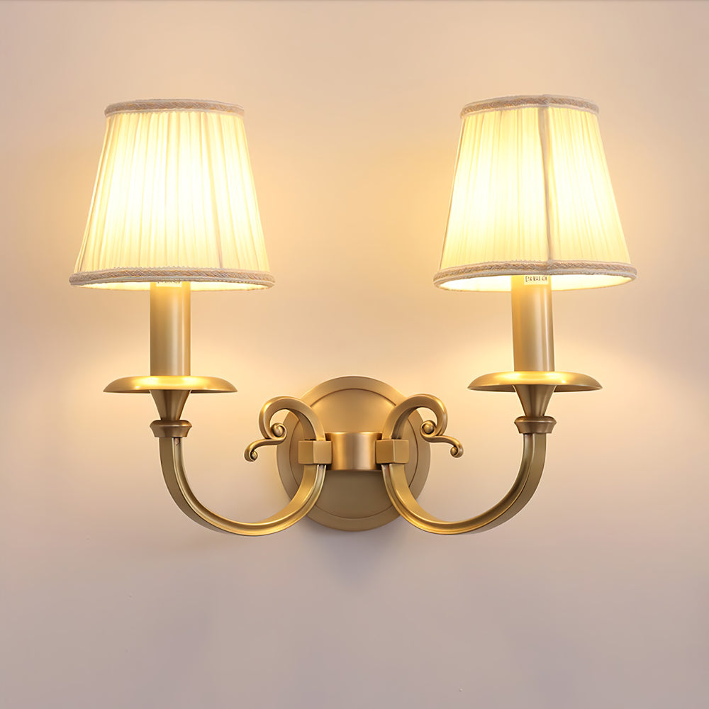 Aureline | Elegant Gold Wall Sconce for Regal Interiors | Veisp