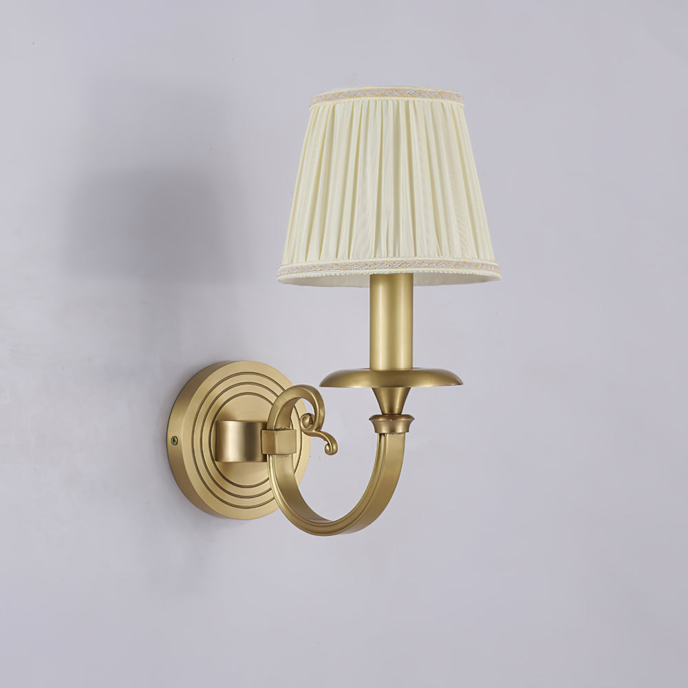 Aureline | Elegant Gold Wall Sconce for Regal Interiors | Veisp