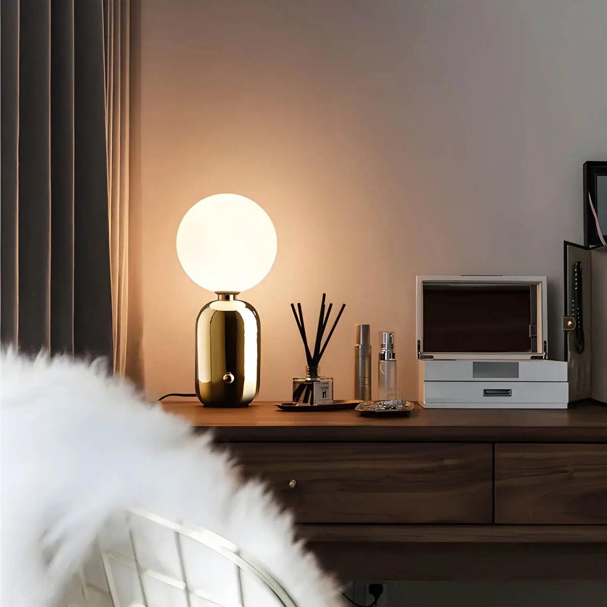 Selvera Elegant Modern Ambient Table Lamp For Living Room | Veisp