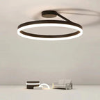 NovaRing LED Ceiling Light In Black And White For Living Room