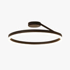 NovaRing LED Ceiling Light In Black And White For Living Room