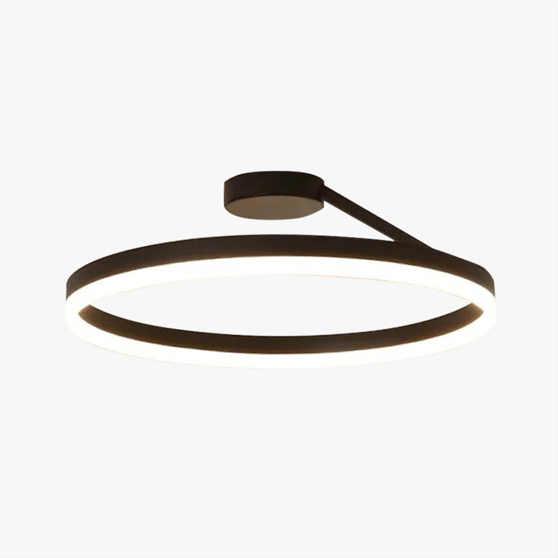 NovaRing LED Ceiling Light In Black And White For Living Room