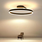 NovaRing LED Ceiling Light In Black And White For Living Room
