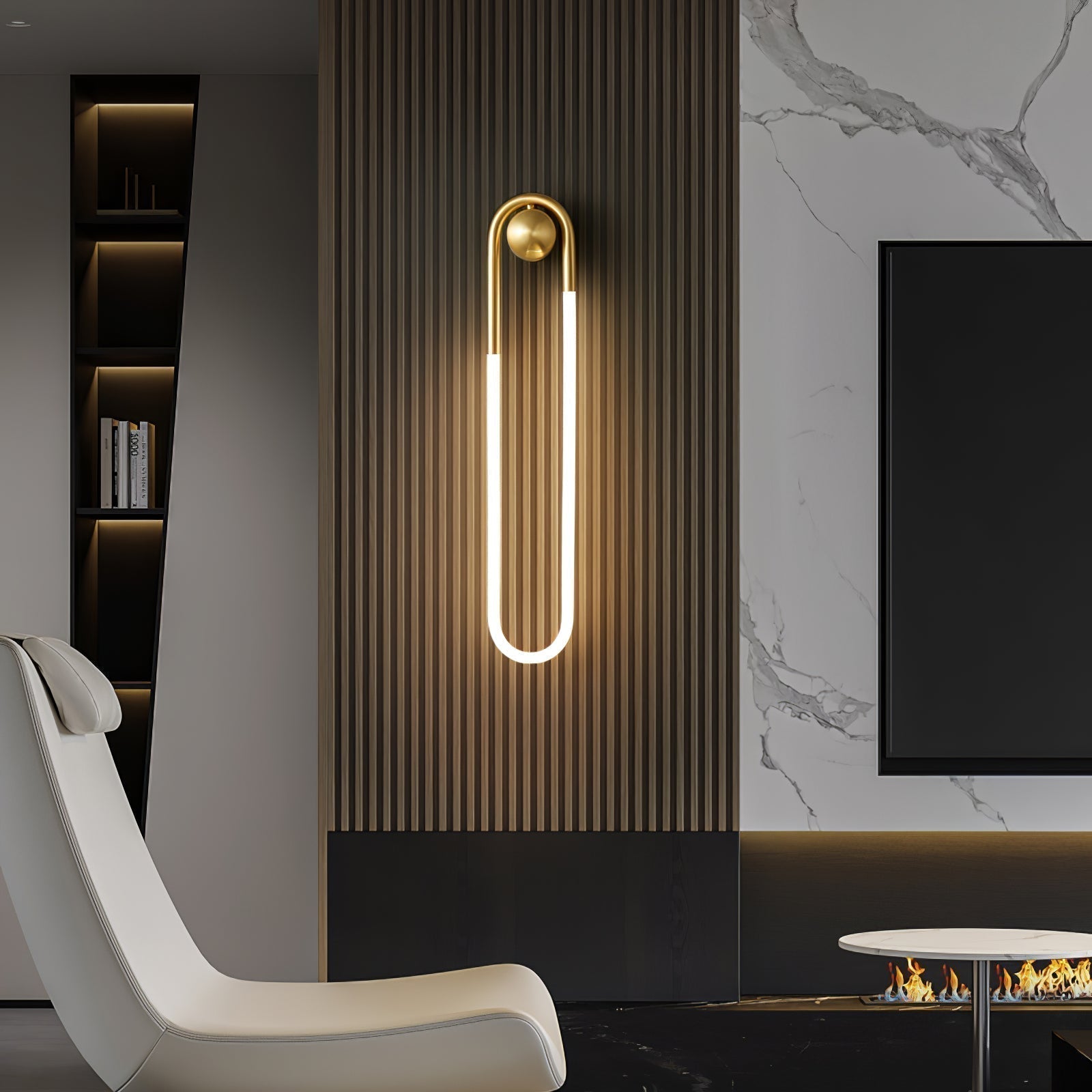 AuricArc Minimalist Wall Light For Living Room And Bedroom | Veisp