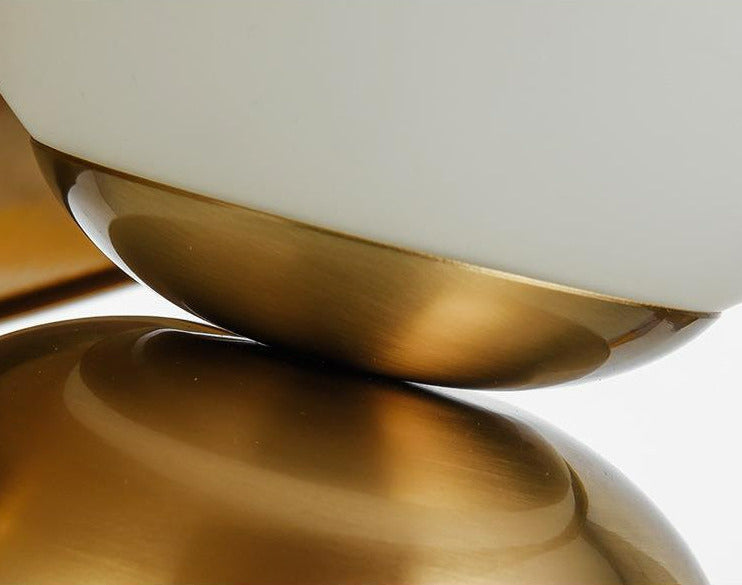 AureaNord Gold Nordic Table Lamp For Living Room Accent | Veisp