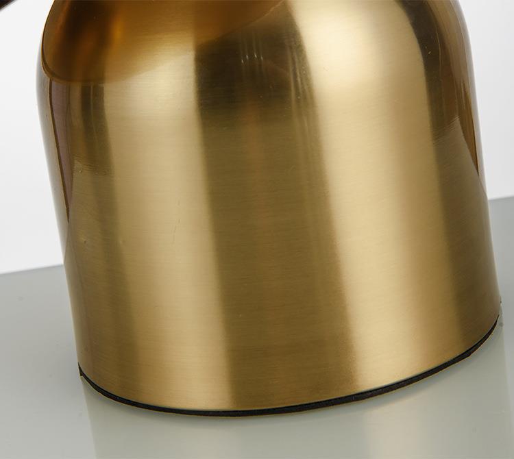 AureaNord Gold Nordic Table Lamp For Living Room Accent | Veisp