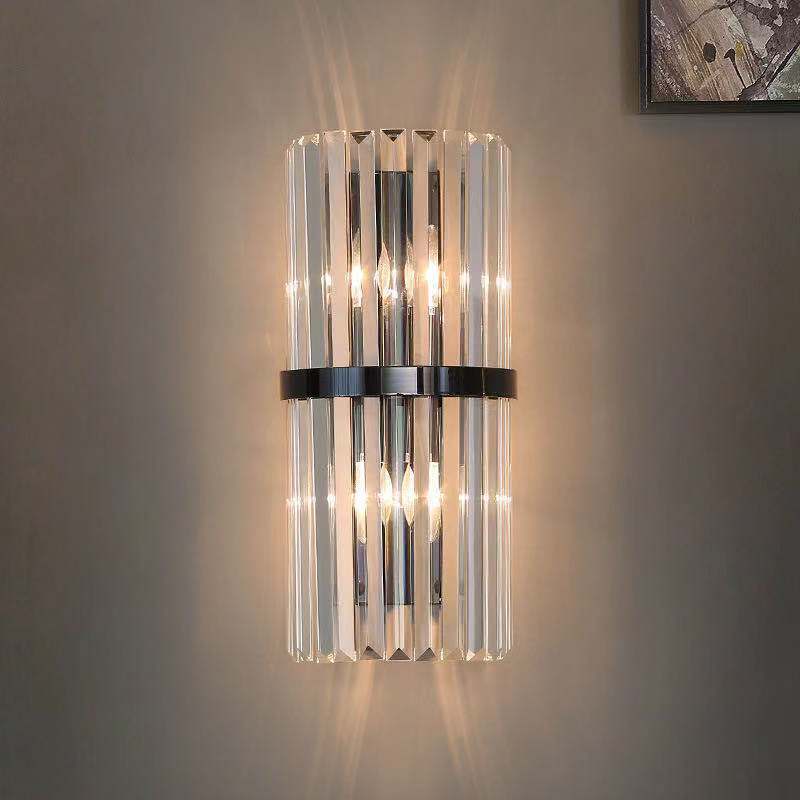 LumaLuxe Elegant Gold Wall Sconce With Warm Ambient Glow | Veisp
