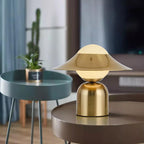 AureaNord Gold Nordic Table Lamp For Living Room Accent | Veisp